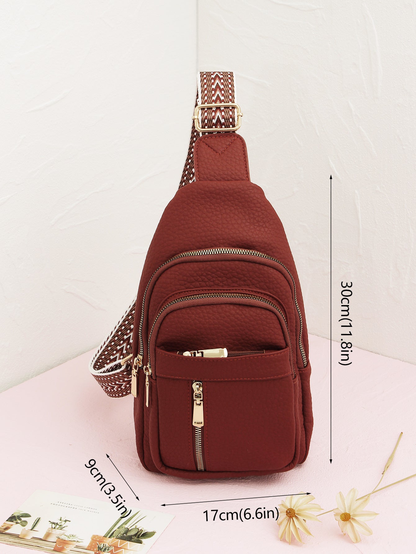Retro-Style Soft Leather Crossbody Bag  Light, Stylish & Practical
