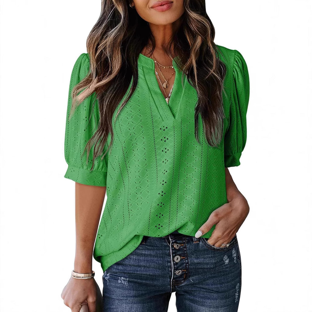 Cool, Confident & Casual Summer Work Blouse