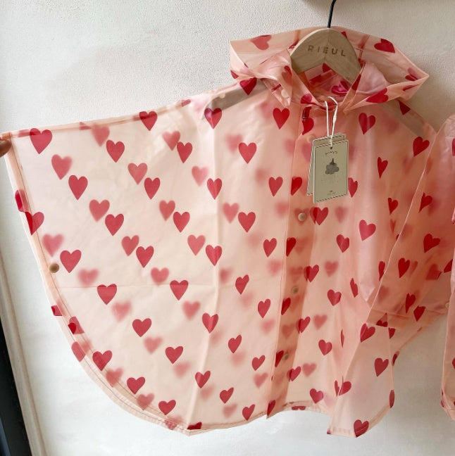 Easy-Wear Kids Waterproof Poncho for Rainy Adventures