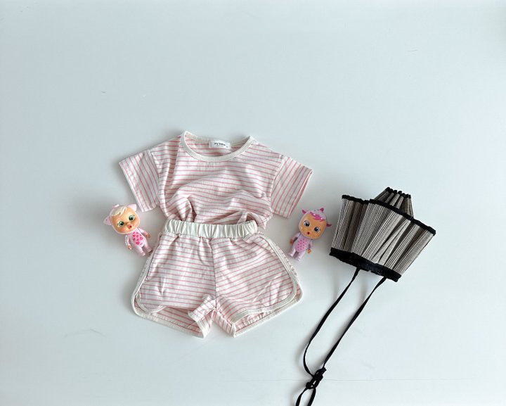 Kids Striped Homewear Set for Cool, Comfy Days