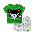 Adorable Cartoon T-Shirt Set for Baby Summer Days