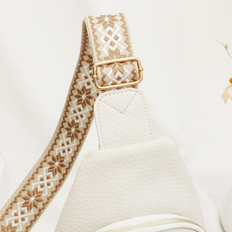 Retro-Style Soft Leather Crossbody Bag  Light, Stylish & Practical