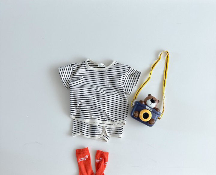 Kids Striped Homewear Set for Cool, Comfy Days