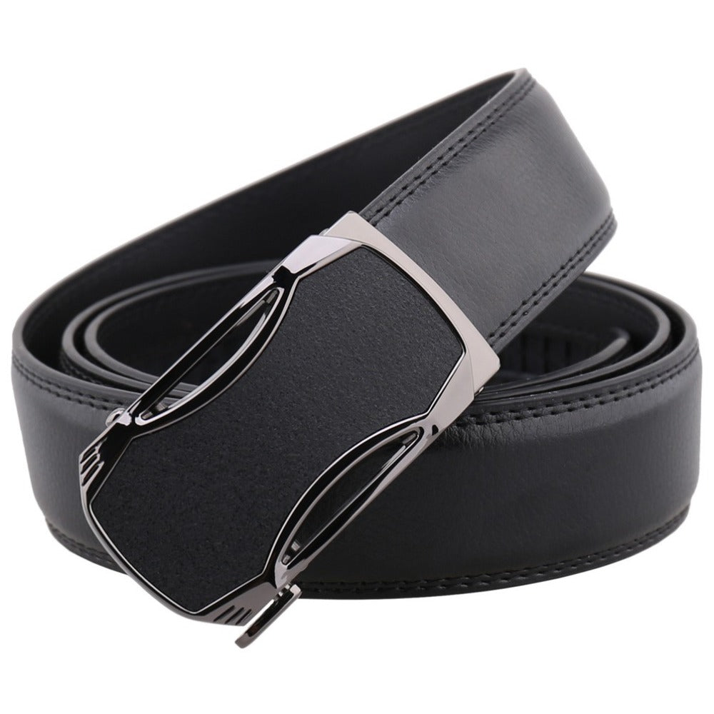 Sleek Automatic Leather Belt Built for Comfort