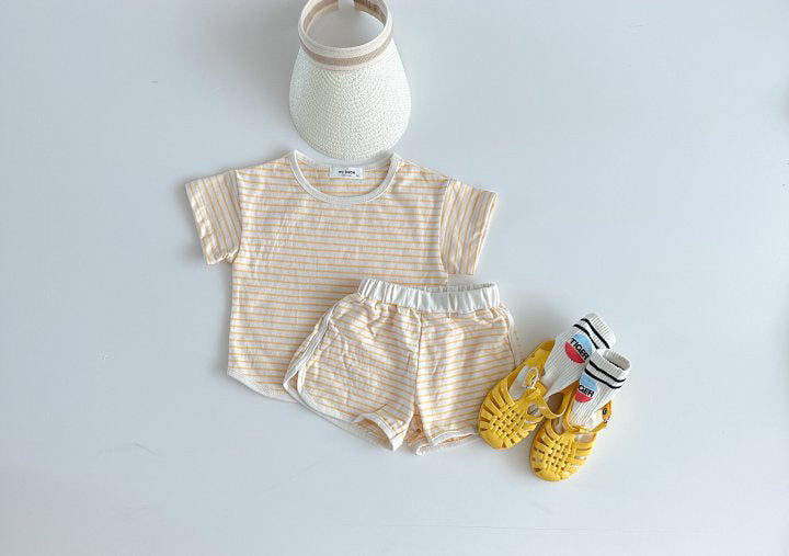 Kids Striped Homewear Set for Cool, Comfy Days