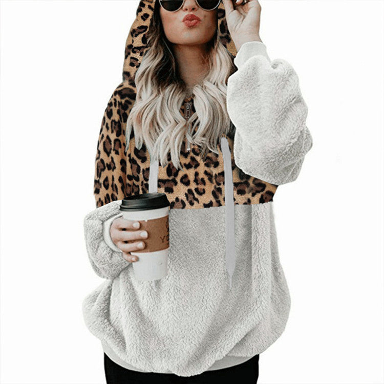 Soft & Snuggly Ladies’ Plush Hoodie