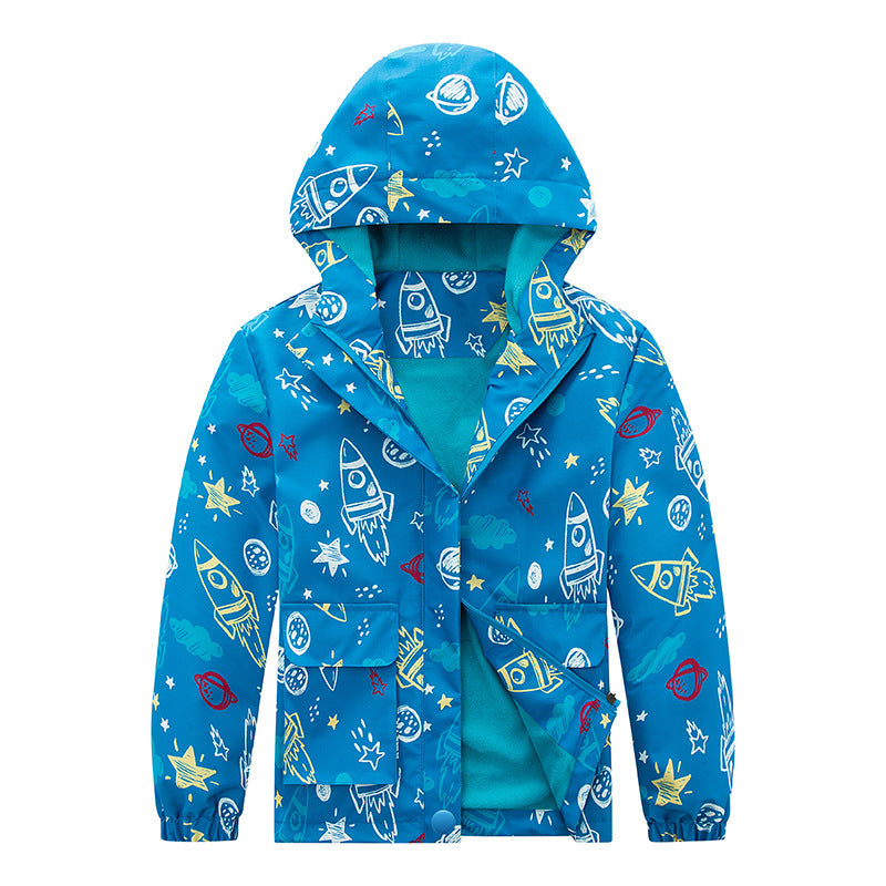 Adventure Ready Kids Fleece-Lined Weather Jackets
