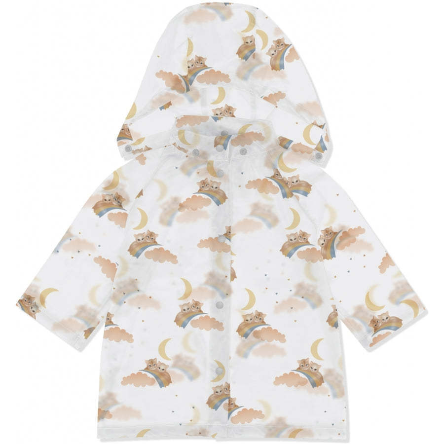 Easy-Wear Kids Waterproof Poncho for Rainy Adventures