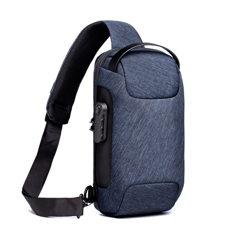 Secure on the Go: Waterproof Anti-Theft USB Crossbody Bag