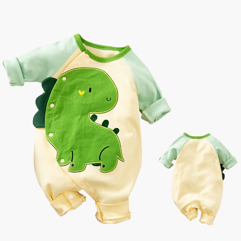 Cute Baby Cartoon Romper for Cozy Crawling Days