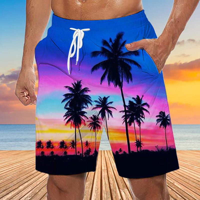 All-Day Comfort Men’s Summer Beach Shorts