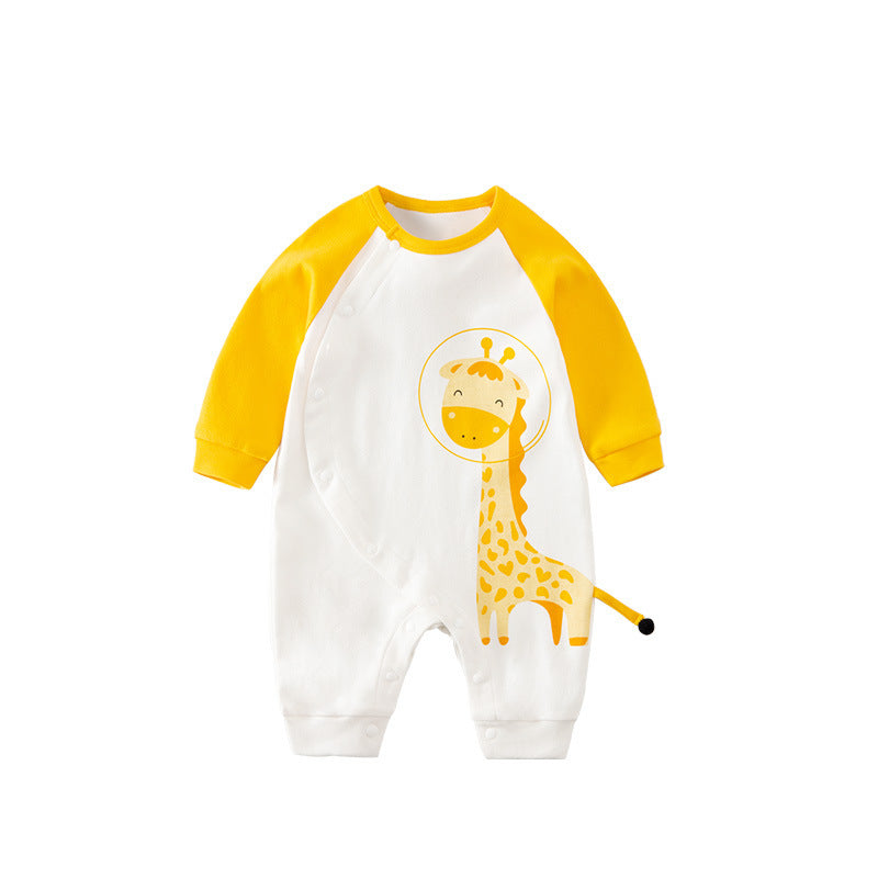 Cute Baby Cartoon Romper for Cozy Crawling Days