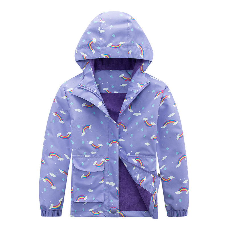 Adventure Ready Kids Fleece-Lined Weather Jackets